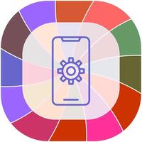 Mobile App Developing Vector Icon
