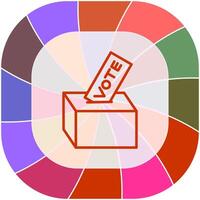 Giving Vote Vector Icon