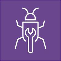 Bug Fixing Vector Icon
