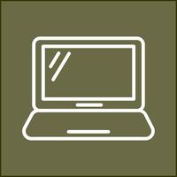 icono de vector de laptop