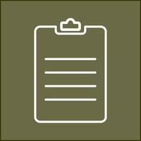 Clipboard Vector Icon