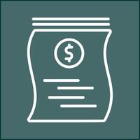 Dollar Bills Vector Icon