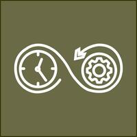 Time Optimization Vector Icon