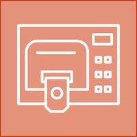 ATM Service Vector Icon