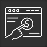 Pay Per Click Vector Icon