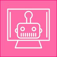 Artificial Bot Vector Icon