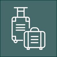 Luggage Bag Vector Icon