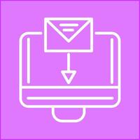Mail Upload Vector Icon