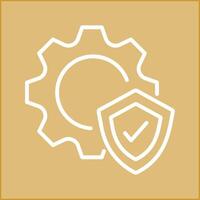 Protected System Vector Icon