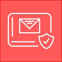 Mail Protection Vector Icon