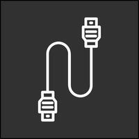 cables vector icono