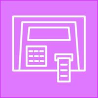 ATM Machine Vector Icon