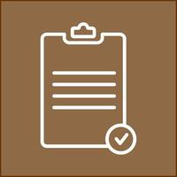 Registered Document Vector Icon