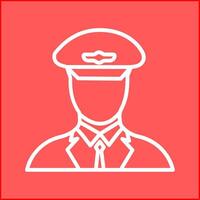 Flight Captain Vector Icon