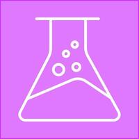 Chemical Flask Vector Icon