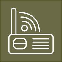 Modem Wifi Vector Icon