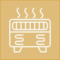 Convection Heater Vector Icon