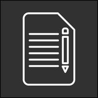 Edit Document Vector Icon