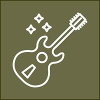 icono de vector de guitarra