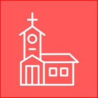 Building Church Vector Icon