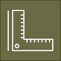 Ruler Vector Icon