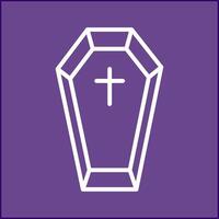 Coffin Vector Icon