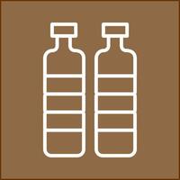 Bottle in Water Vector Icon