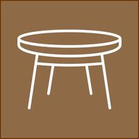 Small Table Vector Icon