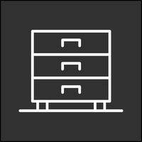 Drawers Vector Icon