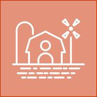 Farm House Vector Icon