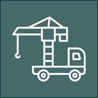 Lifter Crane Vector Icon