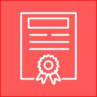 Certificate Vector Icon