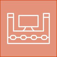 Television Set Vector Icon