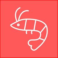 Shrimp Vector Icon