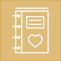 Diary Vector Icon