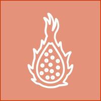 Dragon Fruit Vector Icon