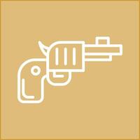 Revolver Vector Icon