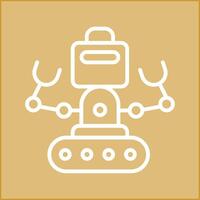 Industrial Robot I Vector Icon