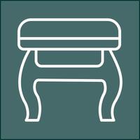 Stool Vector Icon