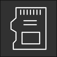 SD Card Vector Icon