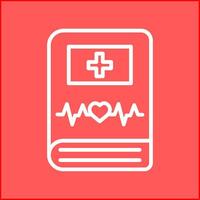 Medical Book Vector Icon