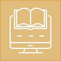 Digital Learning Vector Icon