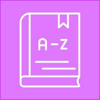 From A To Z Vector Icon