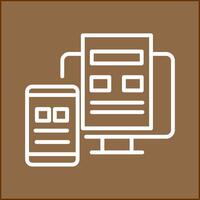 Adaptive Layout Vector Icon