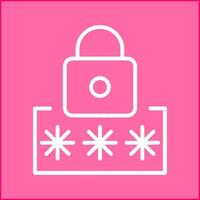 Pin Code Vector Icon