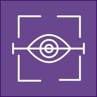 Eye Scan Vector Icon