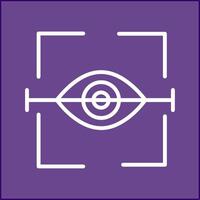 Eye Scan Vector Icon