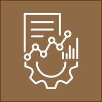 administrar icono de vector de datos