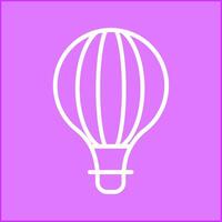 Hot Air Balloon Vector Icon