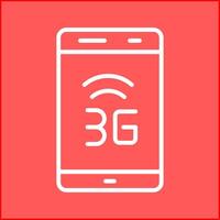 icono de vector 3g